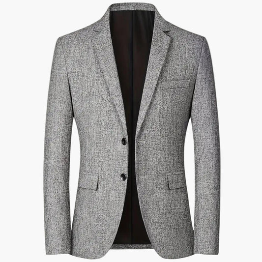Men's Classic Business Blazer Old Money Style Tailored Fit Suit Jacket