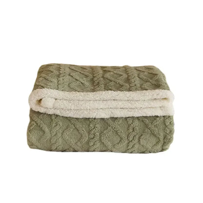 Unisex Luxury Winter Cozy Blanket for Bedroom and Sofa – Extra Thick Plush Comforter