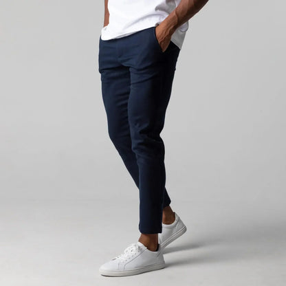 Men's Slim-Fit Chino Pants – Modern Style for Office, Casual, and Events