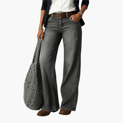 Women's Wide Leg Everyday Jeans – Modern Fit, Versatile Style