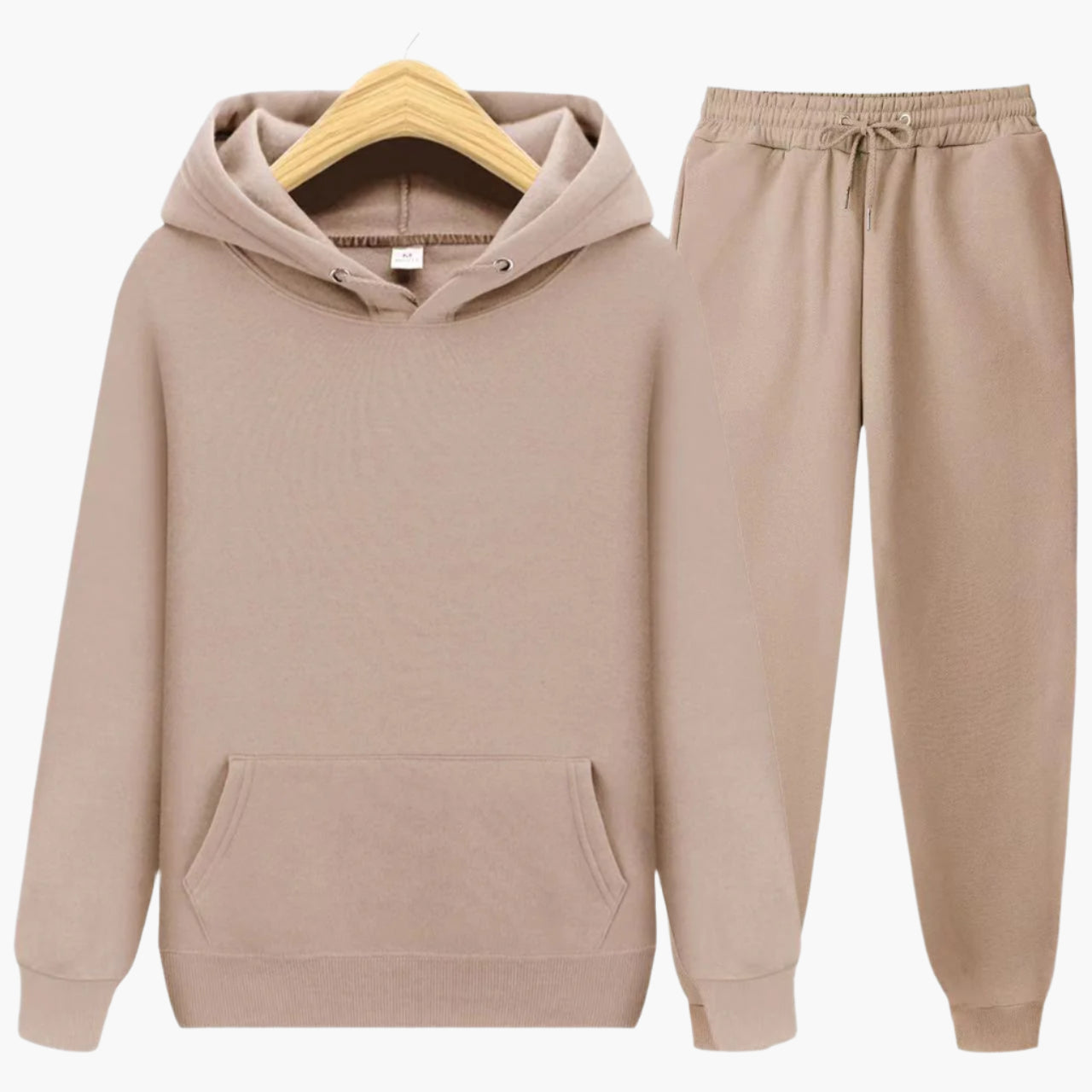 Men's Lounge & Casual Hoodie Jogger Set – Relaxed Fit Tracksuit for Everyday Comfort and Sports