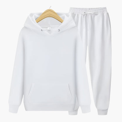 Men's Lounge & Casual Hoodie Jogger Set – Relaxed Fit Tracksuit for Everyday Comfort and Sports