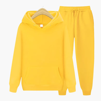 Men's Lounge & Casual Hoodie Jogger Set – Relaxed Fit Tracksuit for Everyday Comfort and Sports