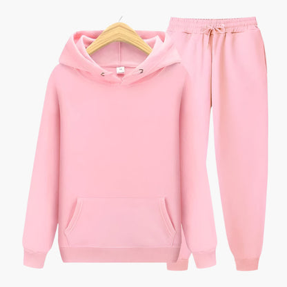 Men's Lounge & Casual Hoodie Jogger Set – Relaxed Fit Tracksuit for Everyday Comfort and Sports