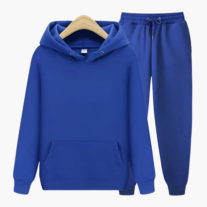 Men's Lounge & Casual Hoodie Jogger Set – Relaxed Fit Tracksuit for Everyday Comfort and Sports