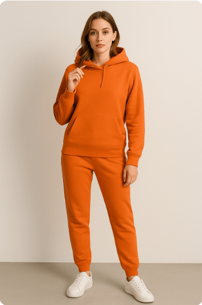 Men's Lounge & Casual Hoodie Jogger Set – Relaxed Fit Tracksuit for Everyday Comfort and Sports