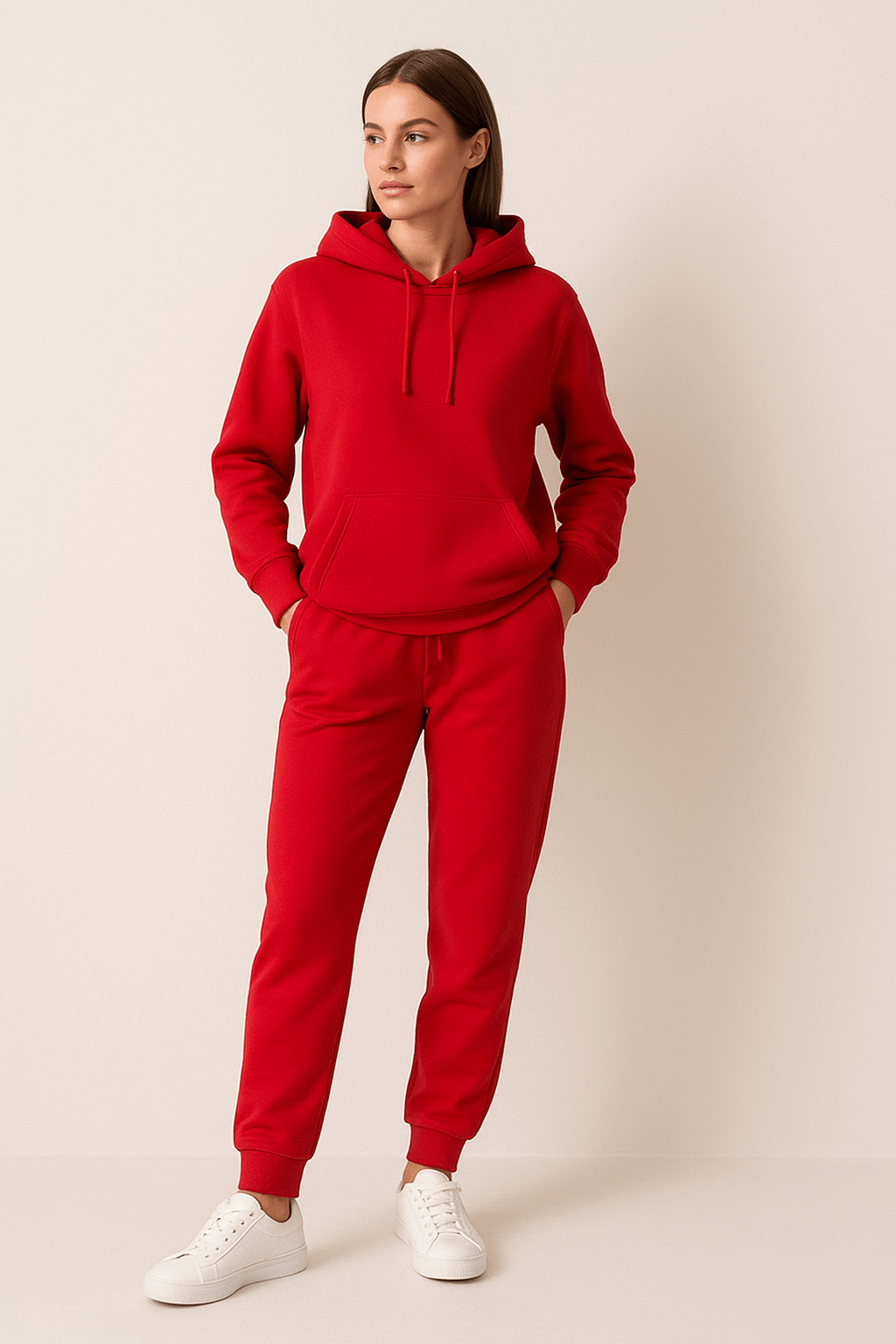 Men's Lounge & Casual Hoodie Jogger Set – Relaxed Fit Tracksuit for Everyday Comfort and Sports