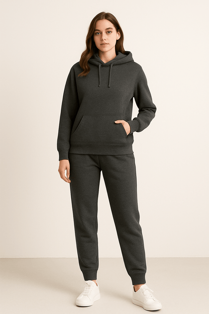 Men's Lounge & Casual Hoodie Jogger Set – Relaxed Fit Tracksuit for Everyday Comfort and Sports