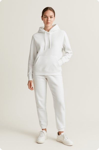 Men's Lounge & Casual Hoodie Jogger Set – Relaxed Fit Tracksuit for Everyday Comfort and Sports