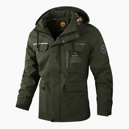 Men's Outdoor Winter Parka Jacket with Removable Hood – Adventure & Urban Style