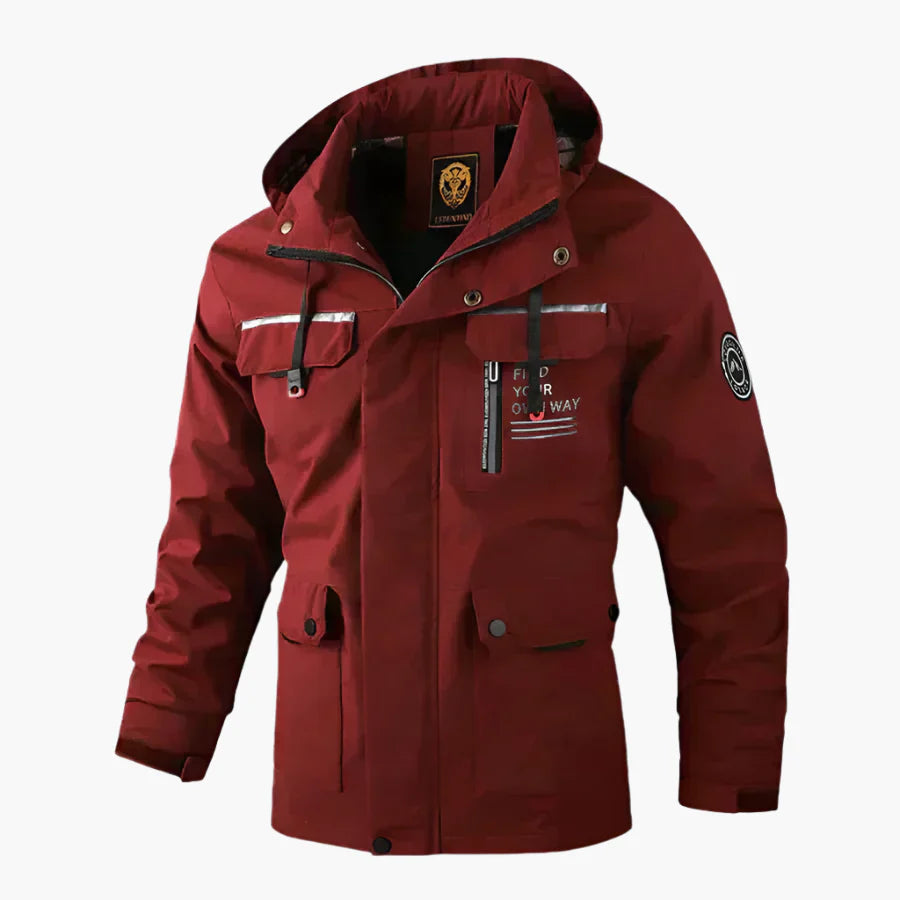Men's Outdoor Winter Parka Jacket with Removable Hood – Adventure & Urban Style