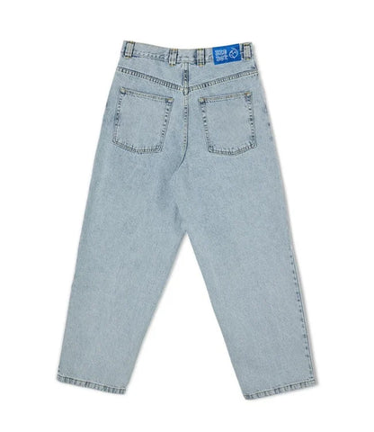 Men's Baggy Wide Fit Jeans for Urban Streetwear and Skateboarding