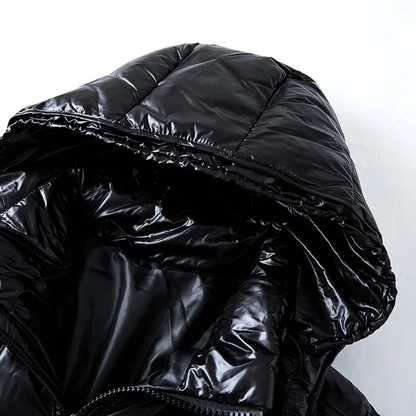 Men's Winter Hooded Puffer Jacket – Urban Warmth and Style