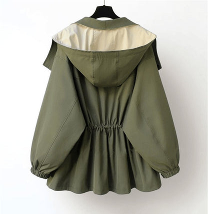 Women's Oversized Transitional Jacket – Casual Layered Style, Everyday Versatility