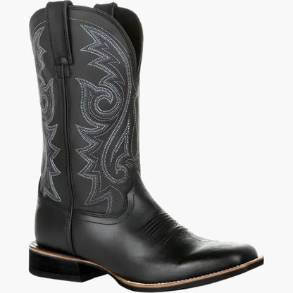 Men's Classic Western Cowboy Boots for Everyday and Outdoor Use