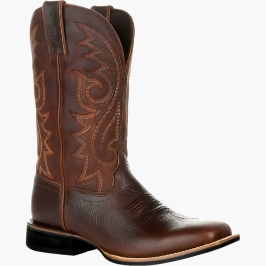 Men's Classic Western Cowboy Boots for Everyday and Outdoor Use